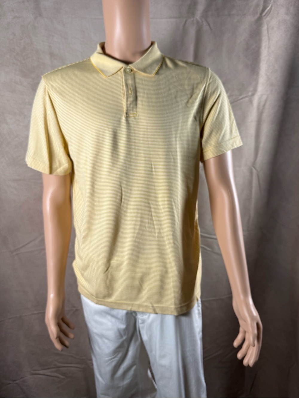 Van Heusen Pale Yellow Short-Sleeve Polo